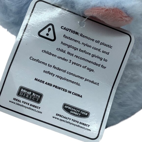 Unicorn Multicolor Plush Stuffed Animal Toy Ideal Toys Direct 6.5” NEW - Picture 4 of 7